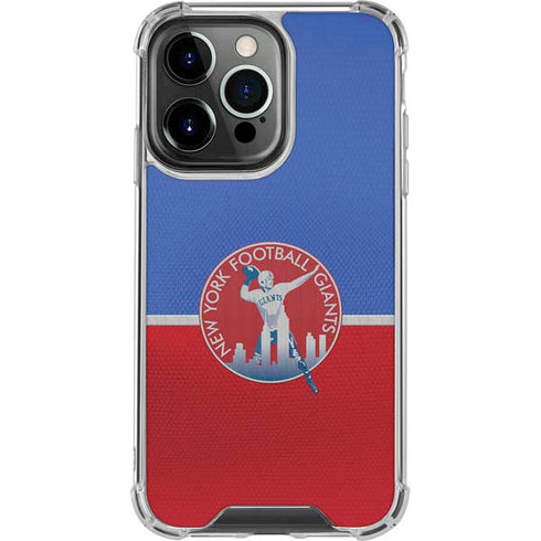 NFL New York Giants Vintage iPhone 16 Pro Clear Case